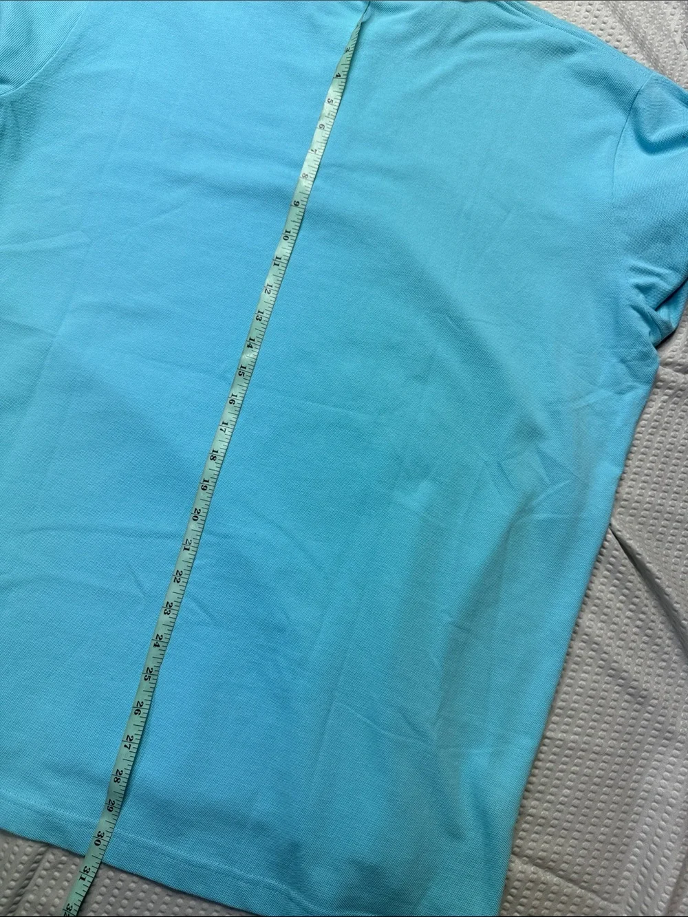 U.S Polo ASSN by Sky Blue Short-Sleeve Polo with Navy Pony XL